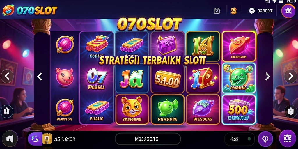 Tampilan gameplay 070SLOT dengan elemen strategi yang menarik.