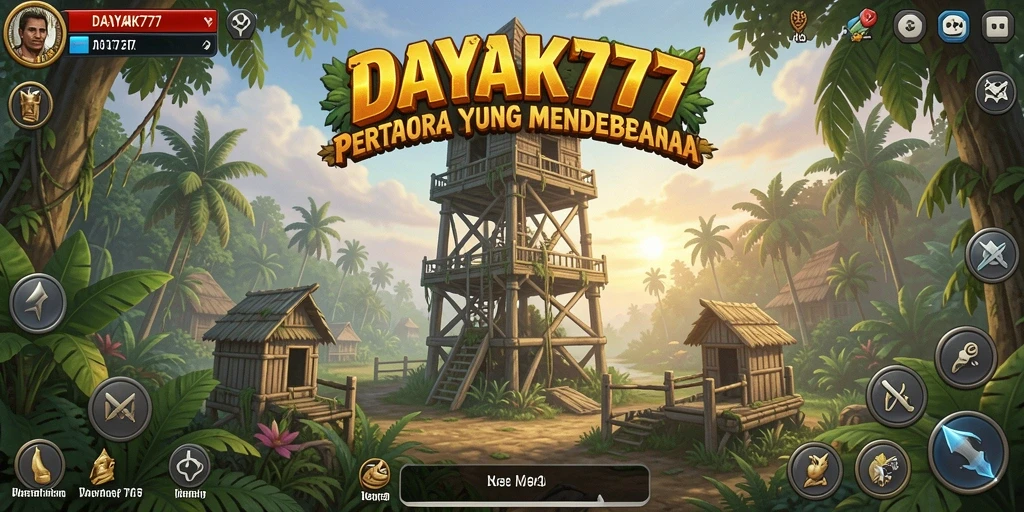 Tangkapan layar DAYAK777 menampilkan aksi mendebarkan pertahanan menara.