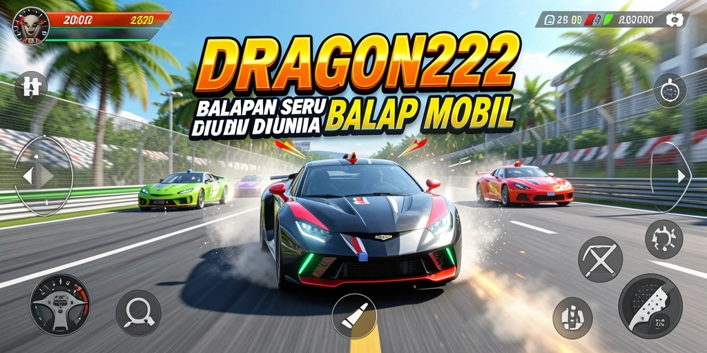 Gameplay balap seru dengan grafik yang memukau di DRAGON222.