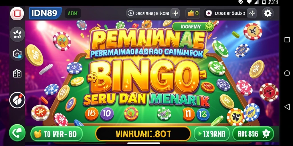 Tampilan menarik dari gameplay Bingo IDN89 yang seru.