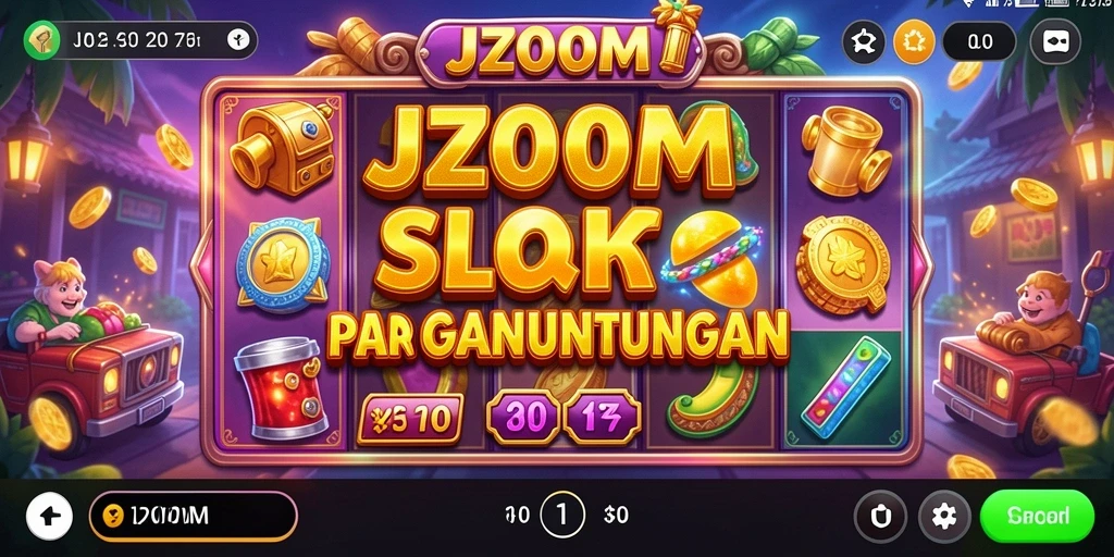 Screenshot gameplay J200M dengan tampilan slot yang menarik dan fitur bonus.