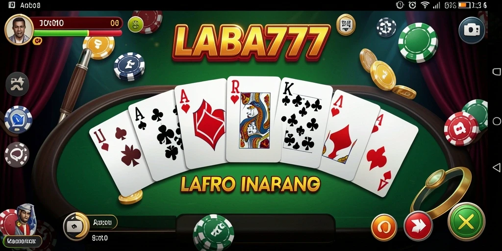 Tampilan menarik dari gameplay LABA777 dalam permainan Domino.