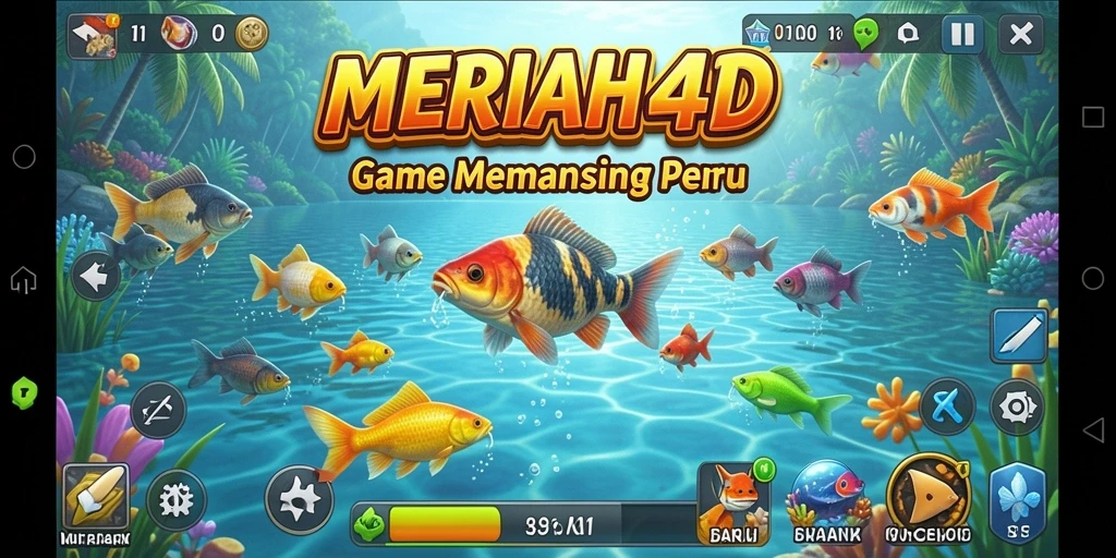 Tangkapan besar dalam permainan MERIAH4D yang menampilkan serunya memancing.