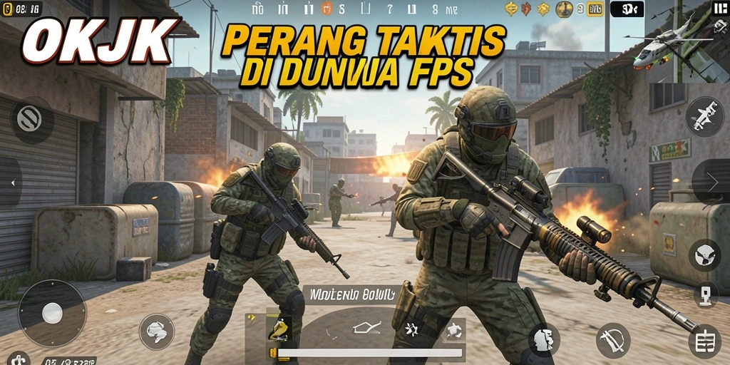 Tangkapan layar dari gameplay mendebarkan dalam OKJK.