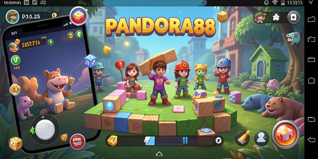 Screenshot PANDORA88 menampilkan gameplay Puzzle yang menyenangkan.