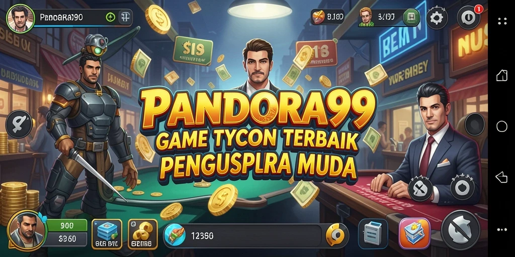 Tampilan gameplay PANDORA99 yang menawan dalam dunia Tycoon.