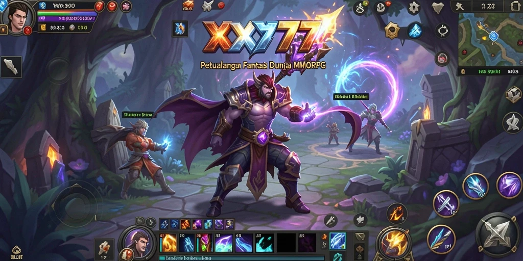 Tampilan menakjubkan dari gameplay XXX777 yang seru.
